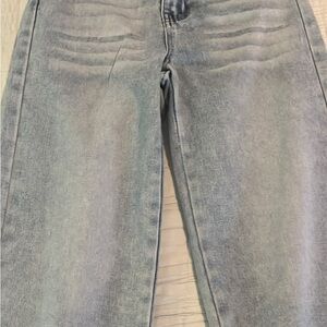 Source Unknown Light Grey Wash Kids Jeans